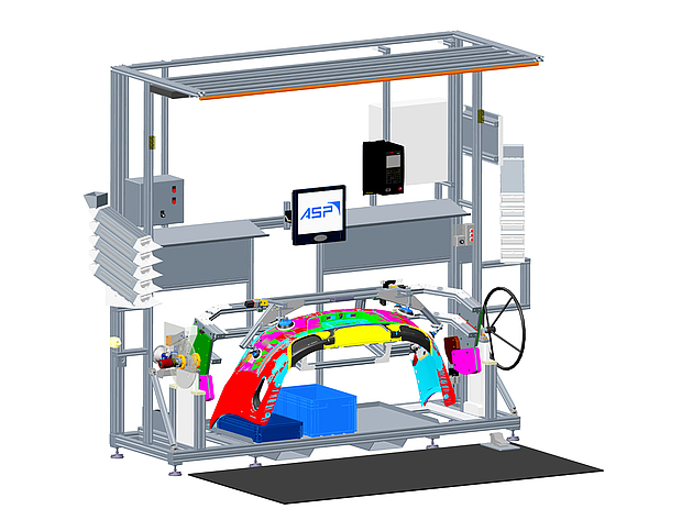 CAD Entwicklung / Konstruktion von ASP Automation aus Bayern.