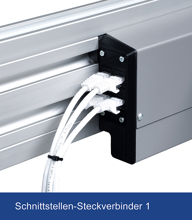 Förderband Steckverbinder von ASP AUTOMATION.